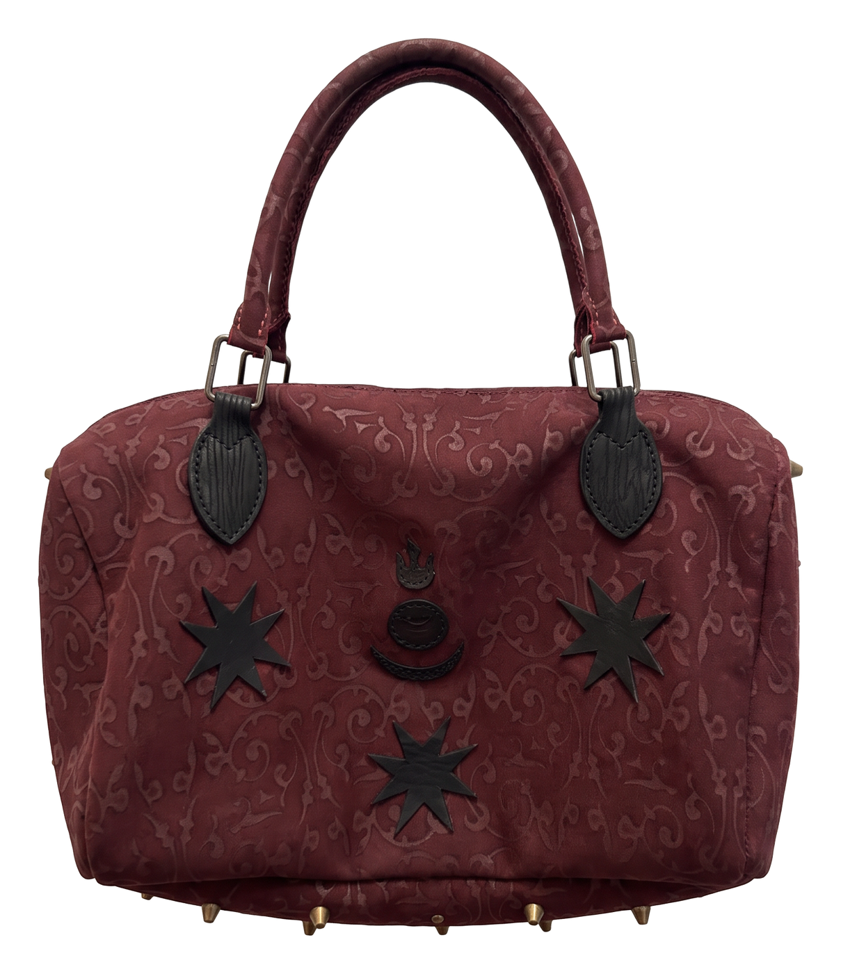 Burgundy Khas Holdall back